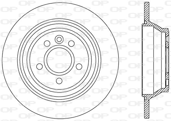 OPEN PARTS Bremžu diski BDR2457.10